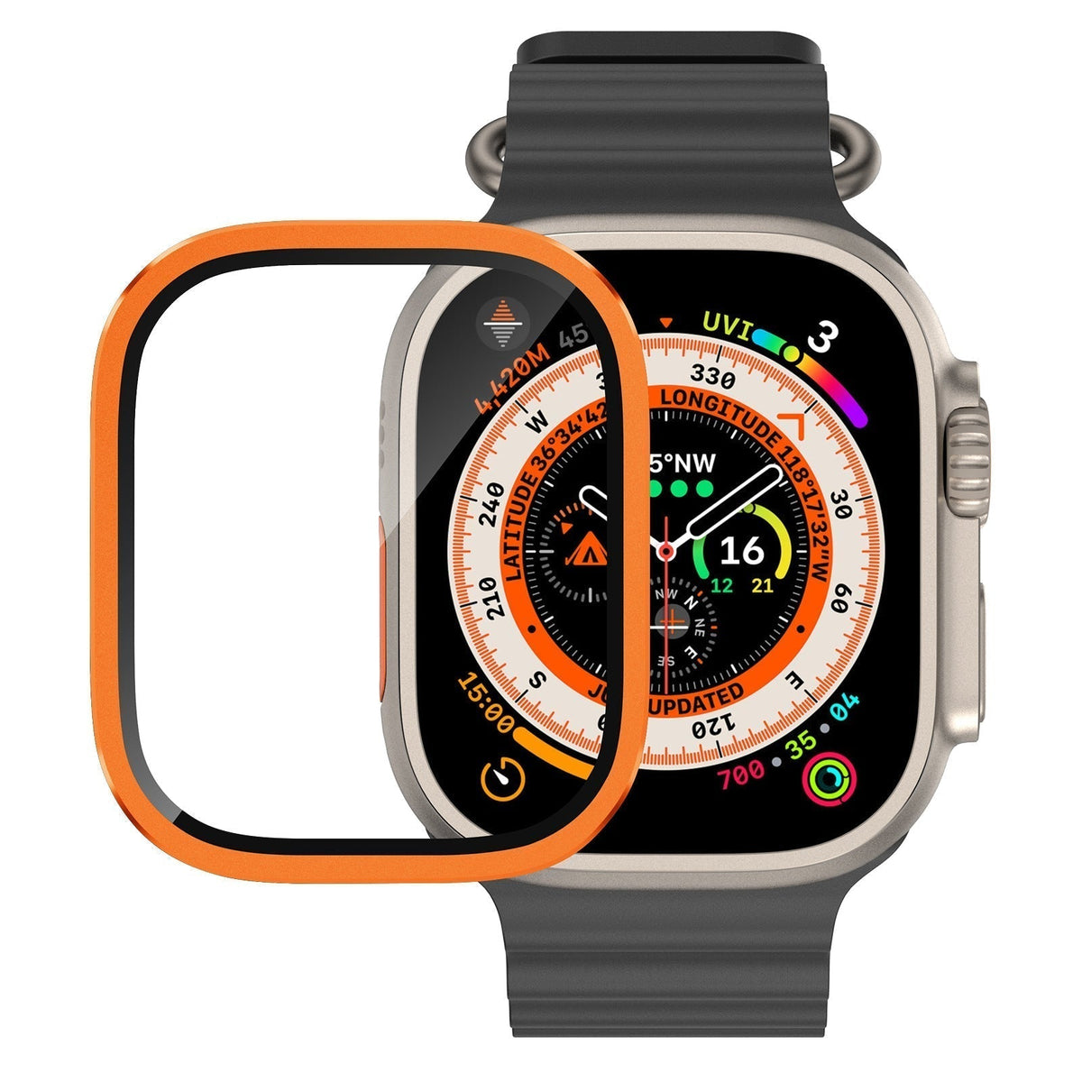 Titanium Screen Protector for Apple Watch Ultra