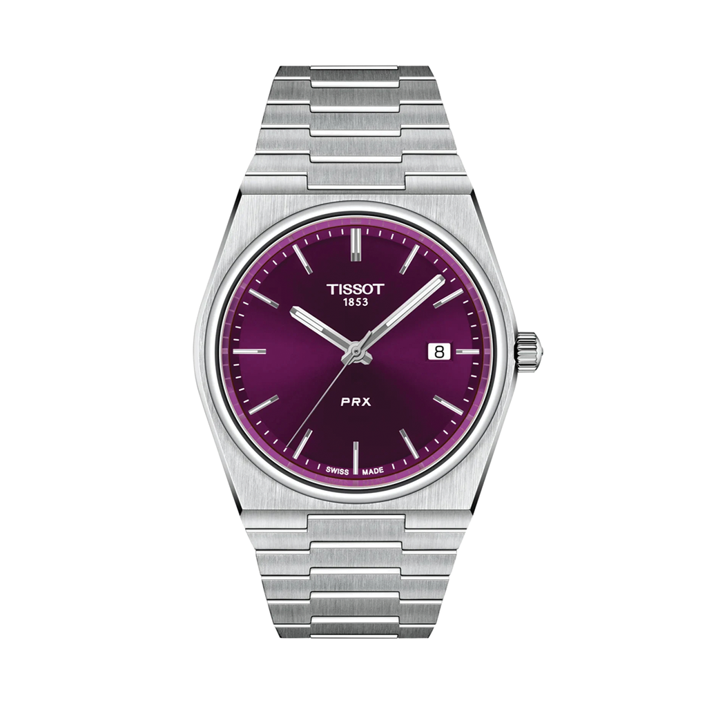 PRX Quartz 40mm - Purple on Bracelet