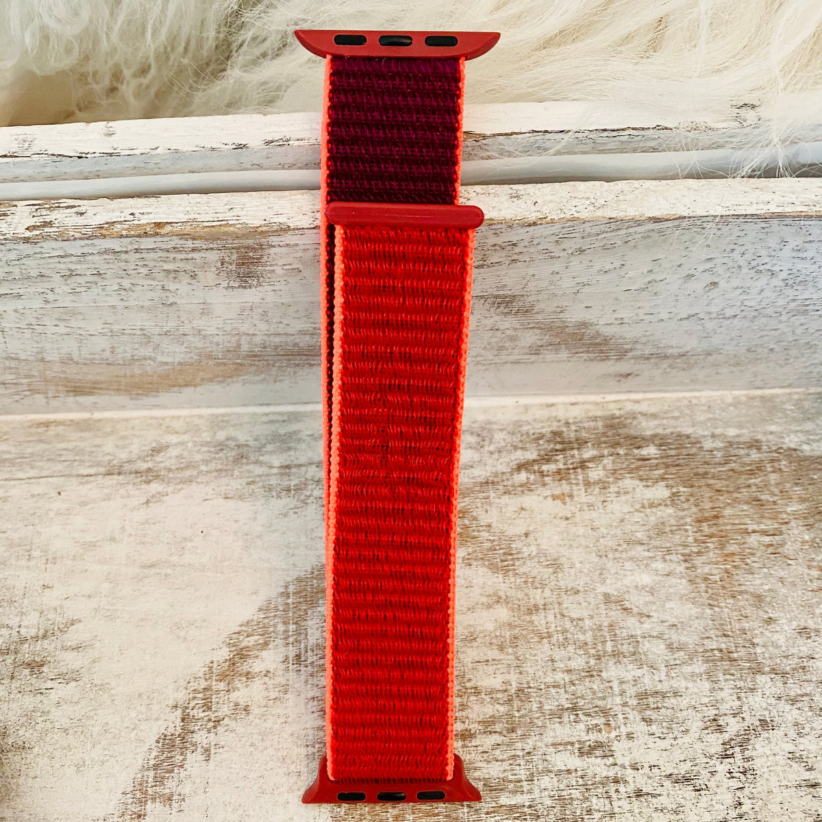 Nylon Fabric Loop Band For Apple Watch Multiple Colors Available