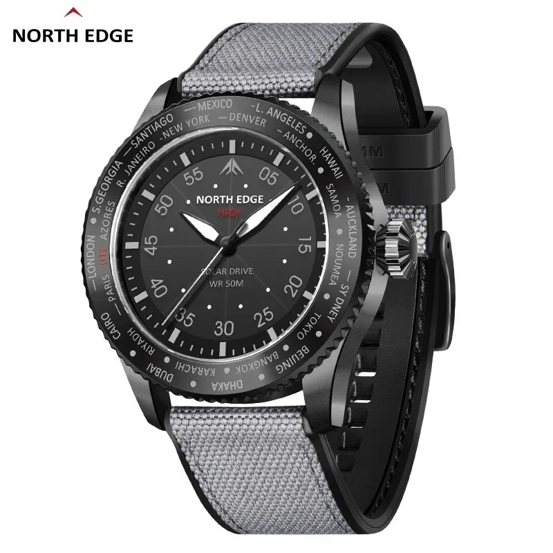 Mach Solar Powered Sports Watch – North Edge